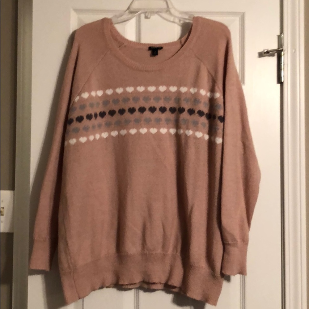 Heart sweater